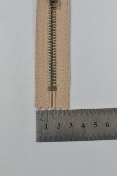 ZIP087 2號拉鏈  青古銅密尾拉鏈  單頭金屬拉鏈  不設單獨拉鍊訂購  正面照